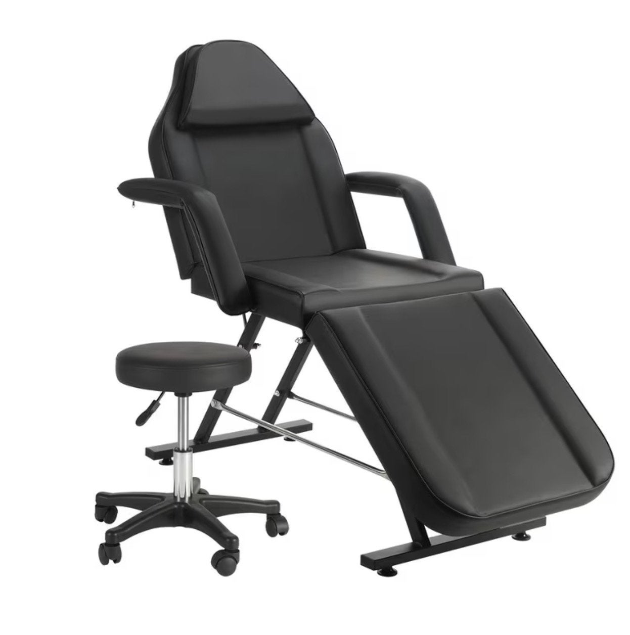 Verstelbare schoonheidsstoel /bed, Ophalen, Zo goed als nieuw, Massagetafel