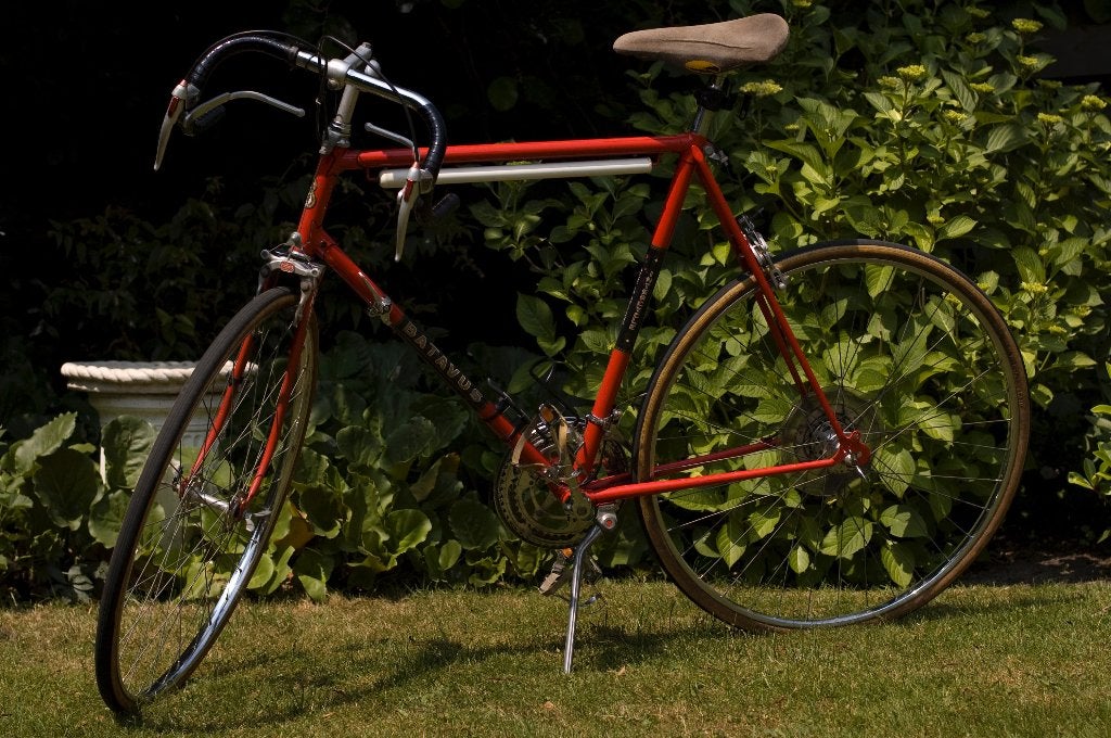 Vintage Batavus racefiets (incl. 3 nieuwe banden!), Ophalen, Jaren '60 of nieuwer, Velgrem, Batavus