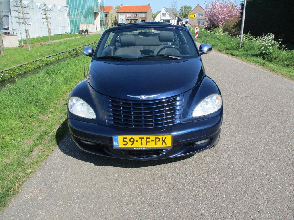 Chrysler PT Cruiser Cabrio 2.4i Limited, Auto's, Chrysler, Voorwielaandrijving, 450 kg, Gebruikt, Cabriolet