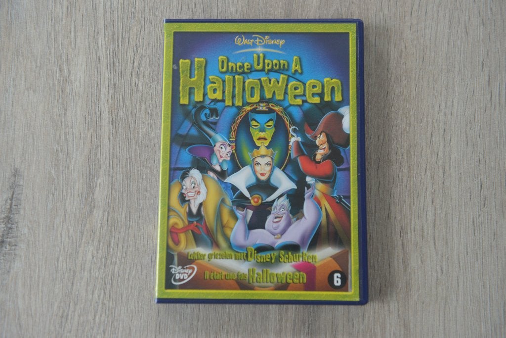 WALT DISNEY -- ONCE UPON A HALLOWEEN, Tekenfilm, Verzenden, Amerikaans, Zo goed als nieuw