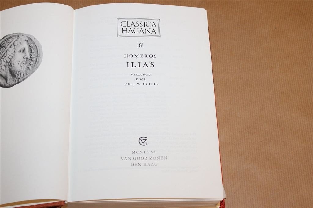 Ilias Homeros — Klassieke Oudheid & Geïllustreerd [1966], Ophalen of Verzenden, Gelezen