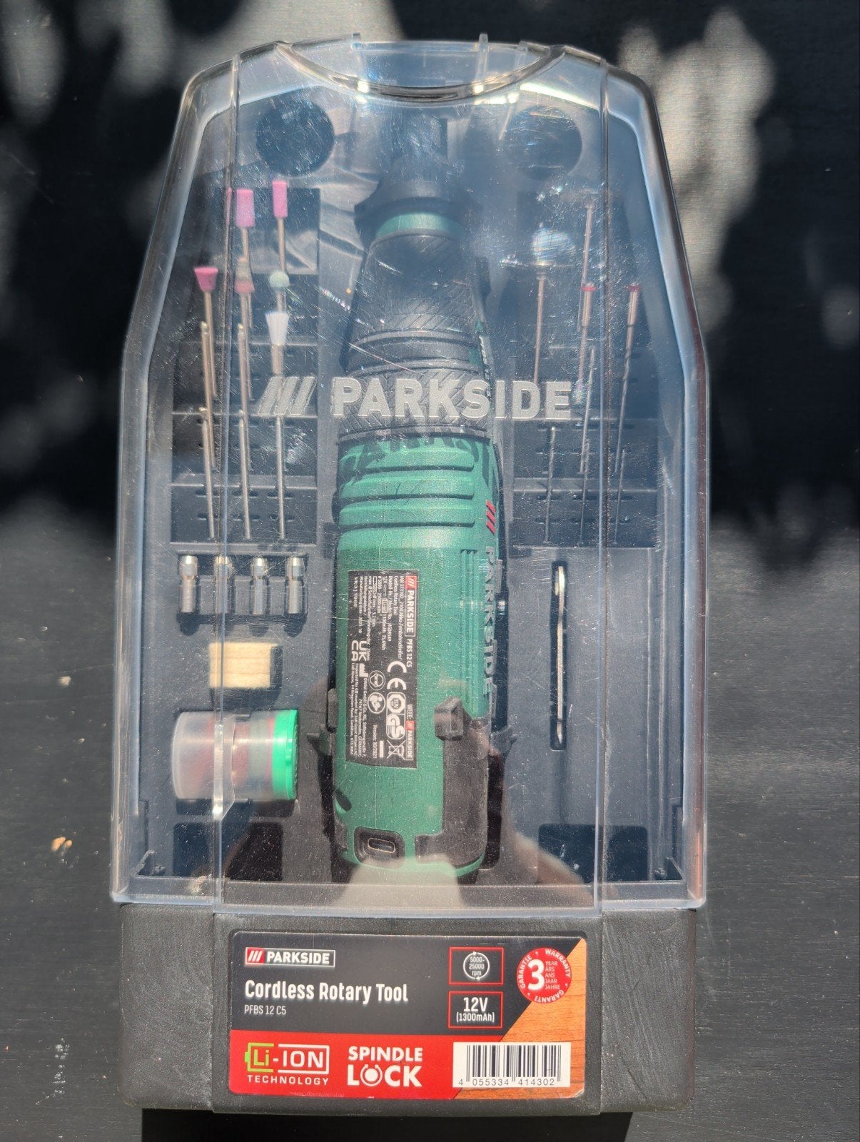 Parkside Accu Multitool PFBS 12 C5 - Zo goed als nieuw, Ophalen, Zo goed als nieuw, Multitool, Parkside