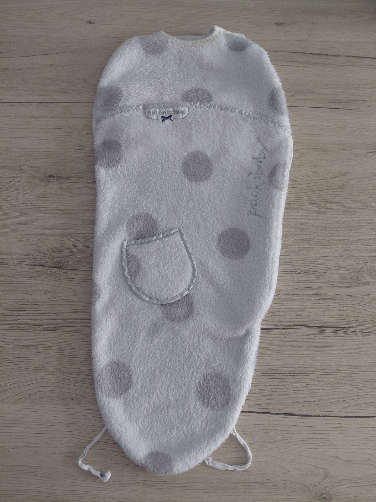 Puckababy piep, teddy, lichte gebruikerssporen, Kinderen en Baby's, Dekens, Slaapzakjes en Inbakerproducten, Gebruikt, Bakerzak of Bakerdoek