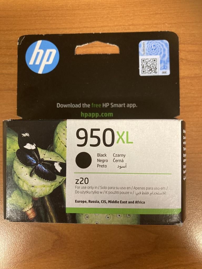 Inktcartridge HP 950XL, zwart, Ophalen of Verzenden, Nieuw, Cartridge, Hp