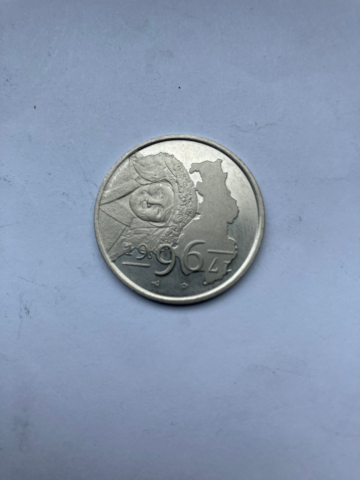 1 Poffer munt 200 jaar Noord-Brabant 1796-1996, Postzegels en Munten, Munten | Nederland, Verzenden, Koningin Beatrix, Zilver