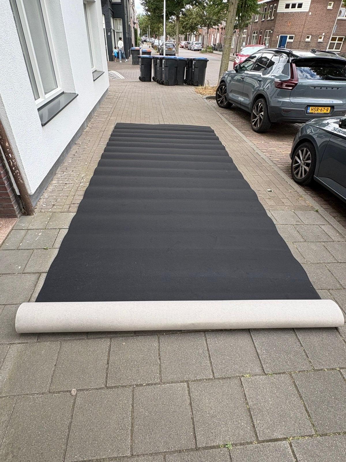 Nieuwe vinyl vloer, Huis en Inrichting, Stoffering | Vloerbedekking, Ophalen, Nieuw, Grijs, Vinyl