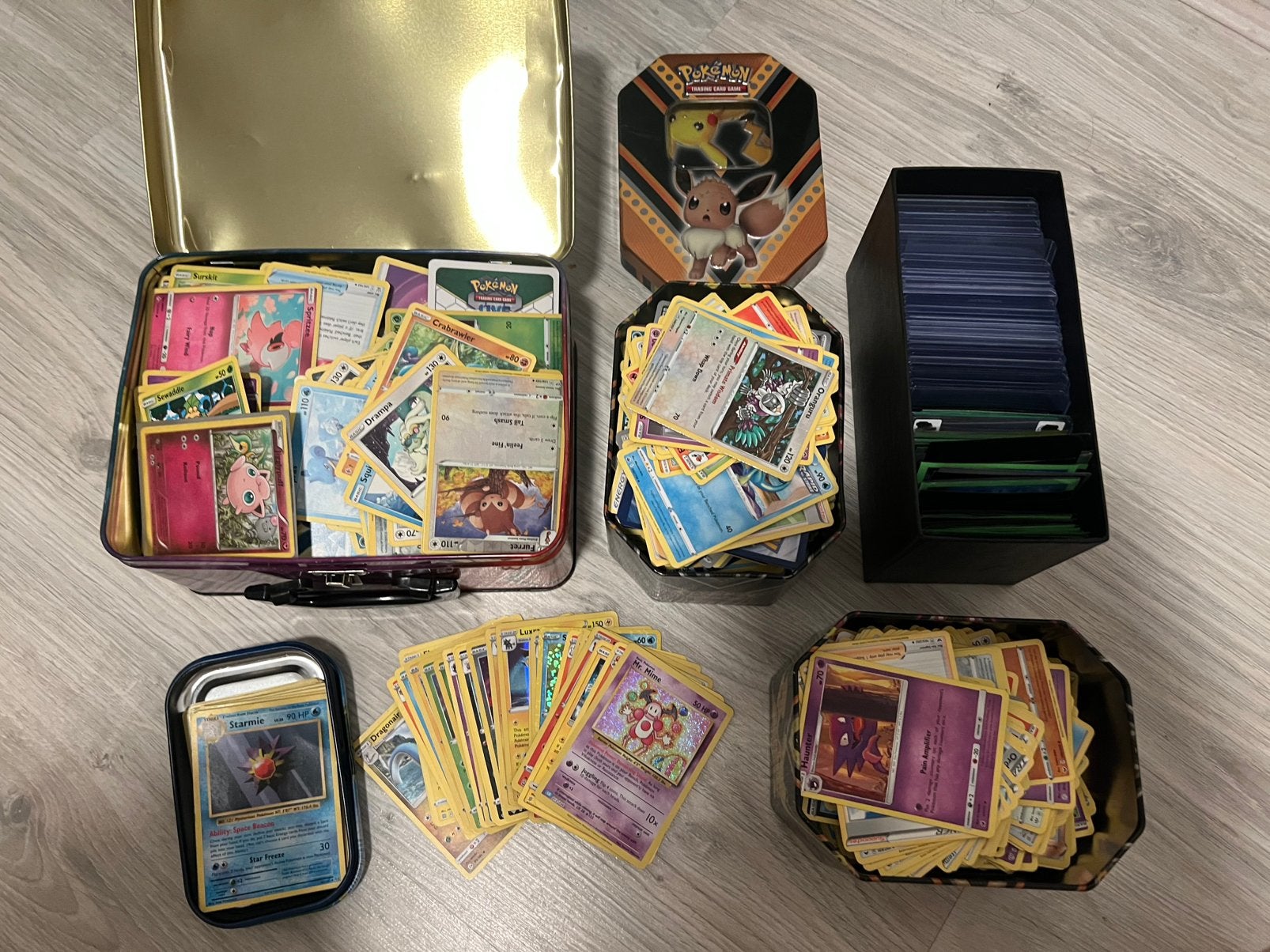 Pokemon bulk, Ophalen of Verzenden, Zo goed als nieuw, Meerdere kaarten