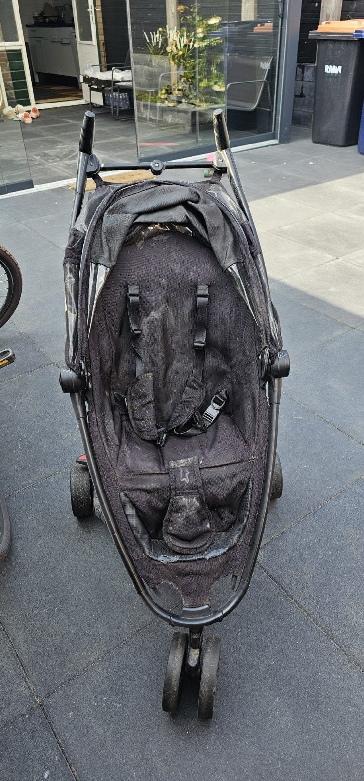 Quinny Zapp Xtra 2 buggy met voetenzak, Ophalen, Gebruikt, Quinny, Verstelbare rugleuning