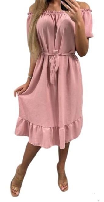 Schouder jurk Franjes - Rosé mt xs, Nieuw, Ophalen of Verzenden, 7204gh, Info@passion4all.nl