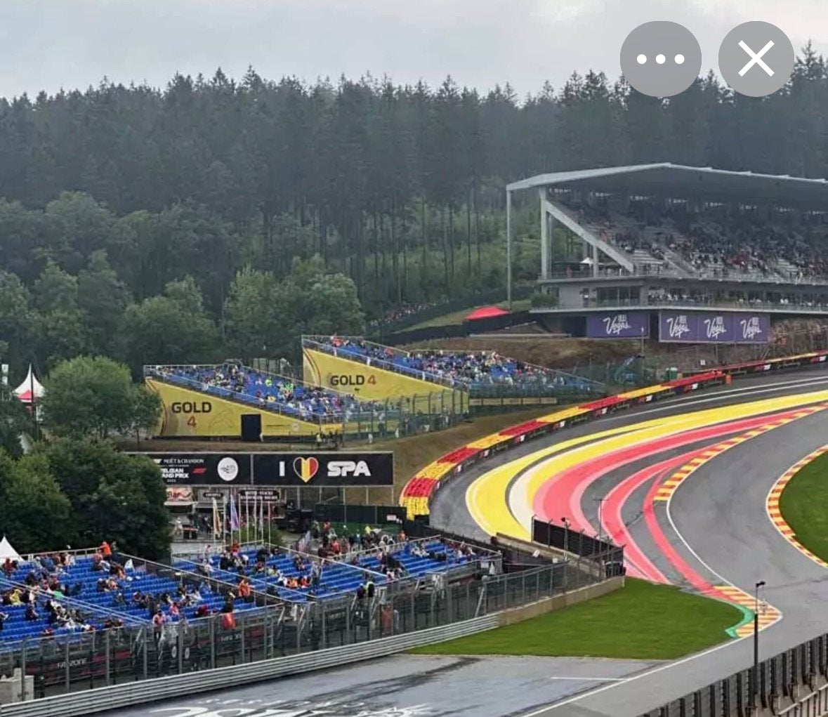 F1  Weekend Spa tickets. €205,-, Eén persoon, Juli
