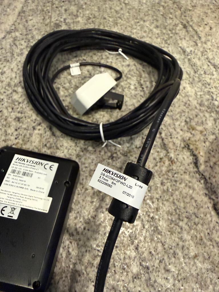 Hikvision DS-2CD6412FWD-C1 Netwerk Camera, Audio, Tv en Foto, Videobewaking, Gebruikt, Ophalen of Verzenden