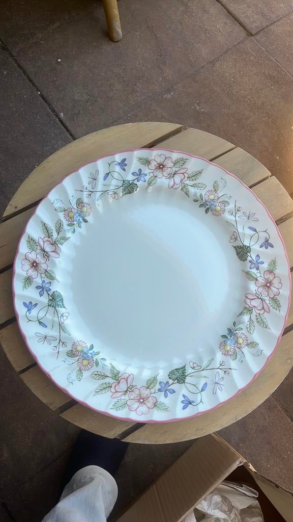 Wood en Sons servies Spring Fields ook per stuk te koop, Ophalen, Zo goed als nieuw, Aardewerk, Overige stijlen
