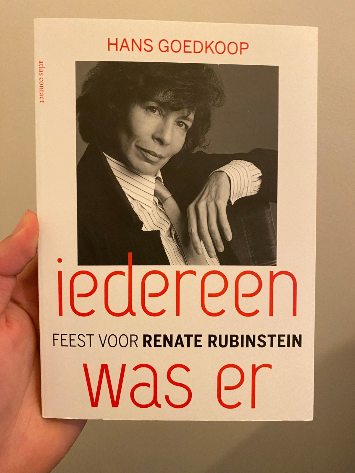 Iedereen was er - Feest voor Renate Rubinstein, Ophalen of Verzenden, Zo goed als nieuw, Nederland