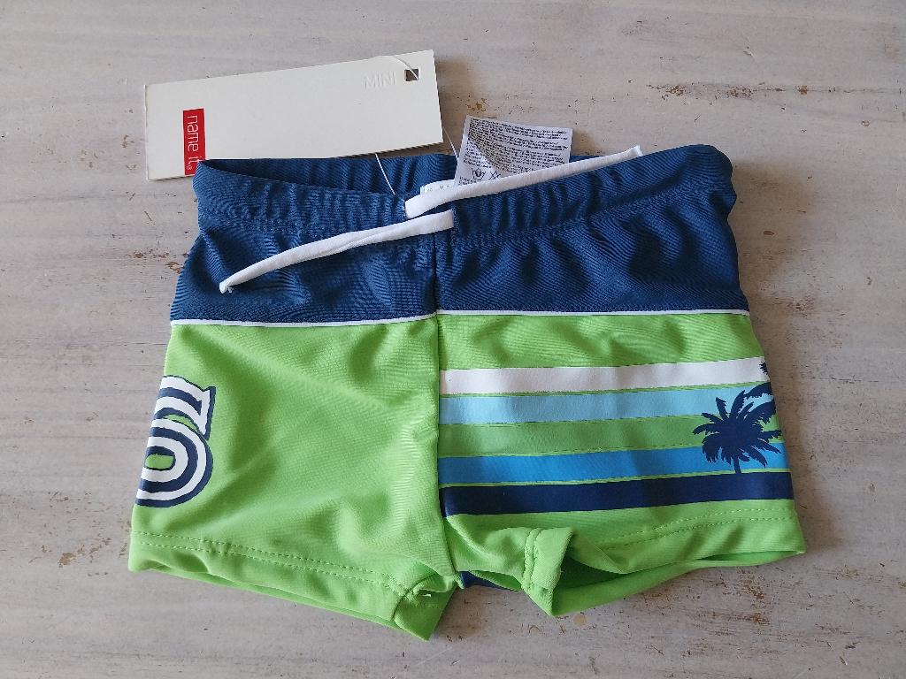 Name It zwembroekje boxer groen tinten maat 62 NIEUW, Kinderen en Baby's, Babykleding | Baby-zwemkleding, Maat 62, Nieuw, Ophalen of Verzenden