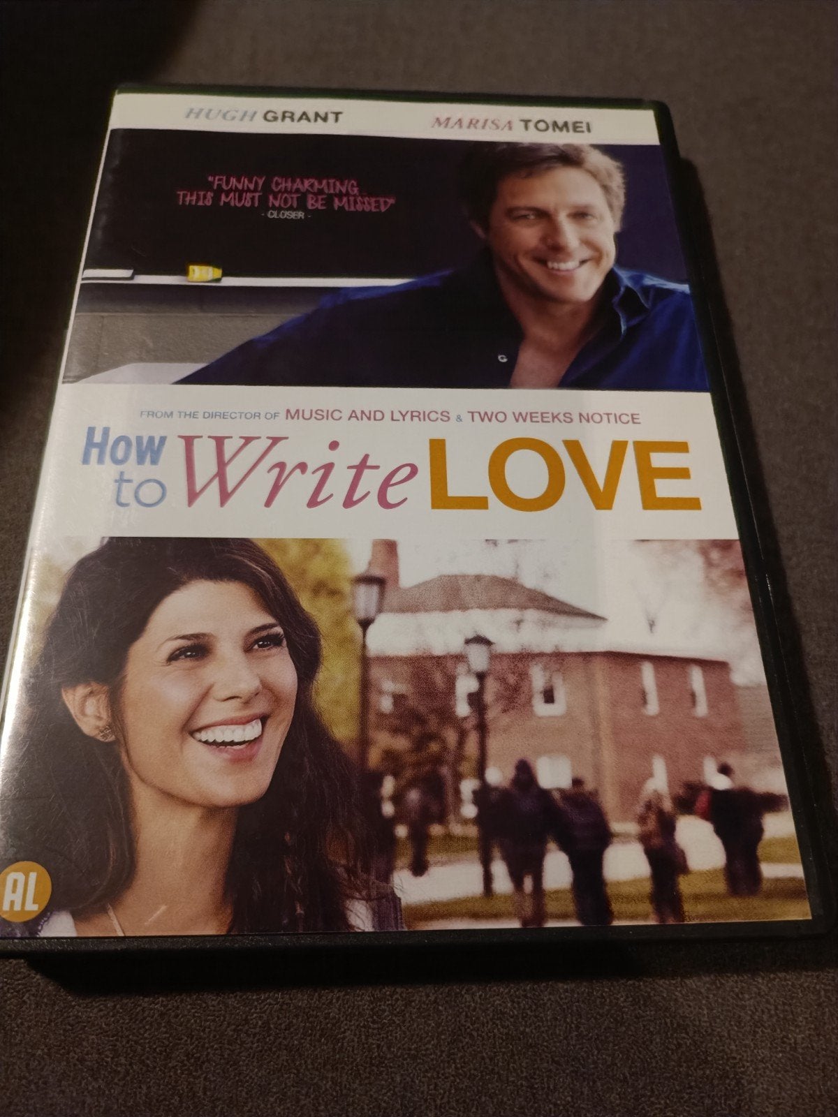 How to write love - dvd, Alle leeftijden, Ophalen of Verzenden, Zo goed als nieuw, Komedie