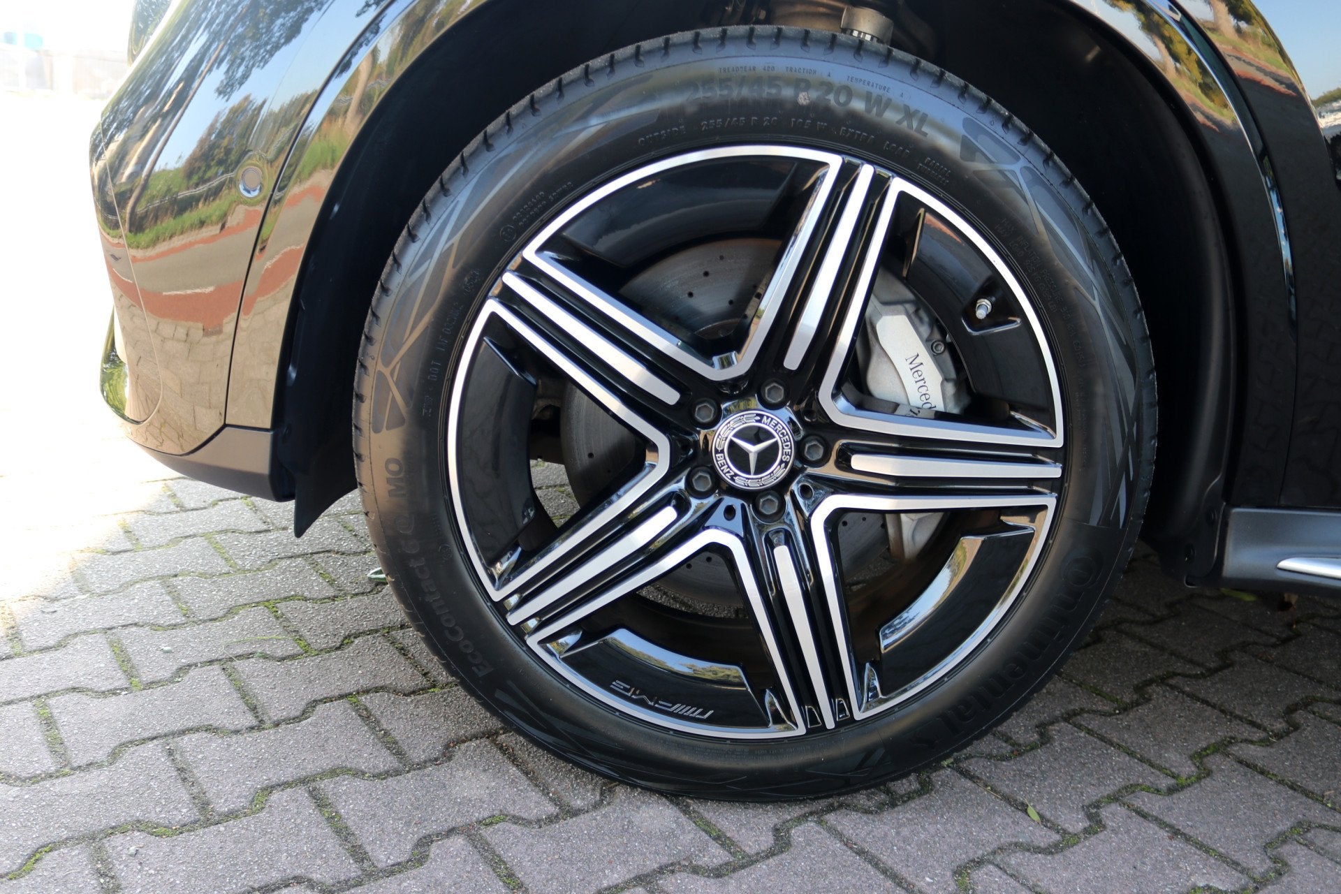 Mercedes-Benz GLC 300e 4MATIC AMG Line Pano Airmatic Achtera, Automaat, Gebruikt, Zwart, Zwart