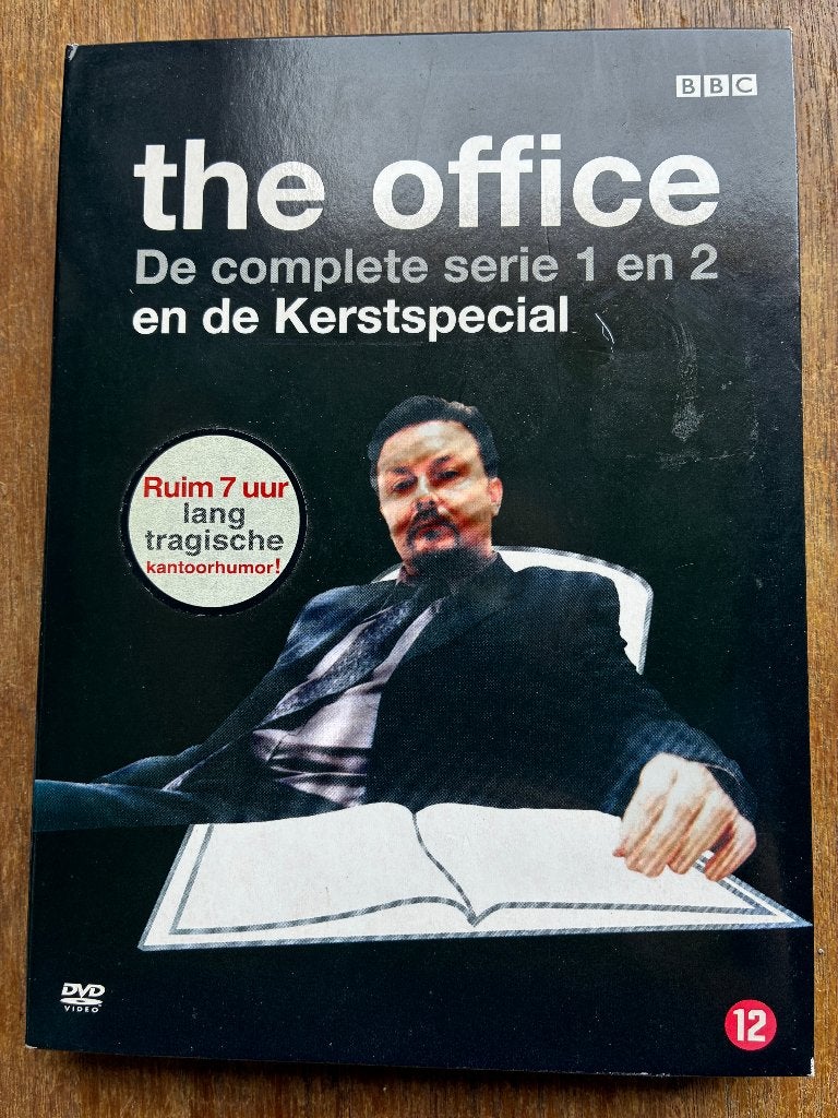 BBC The  Office serie 1-2- Christmas special COMPLEET, Engels, Nederlands, Ophalen of Verzenden, Zo goed als nieuw