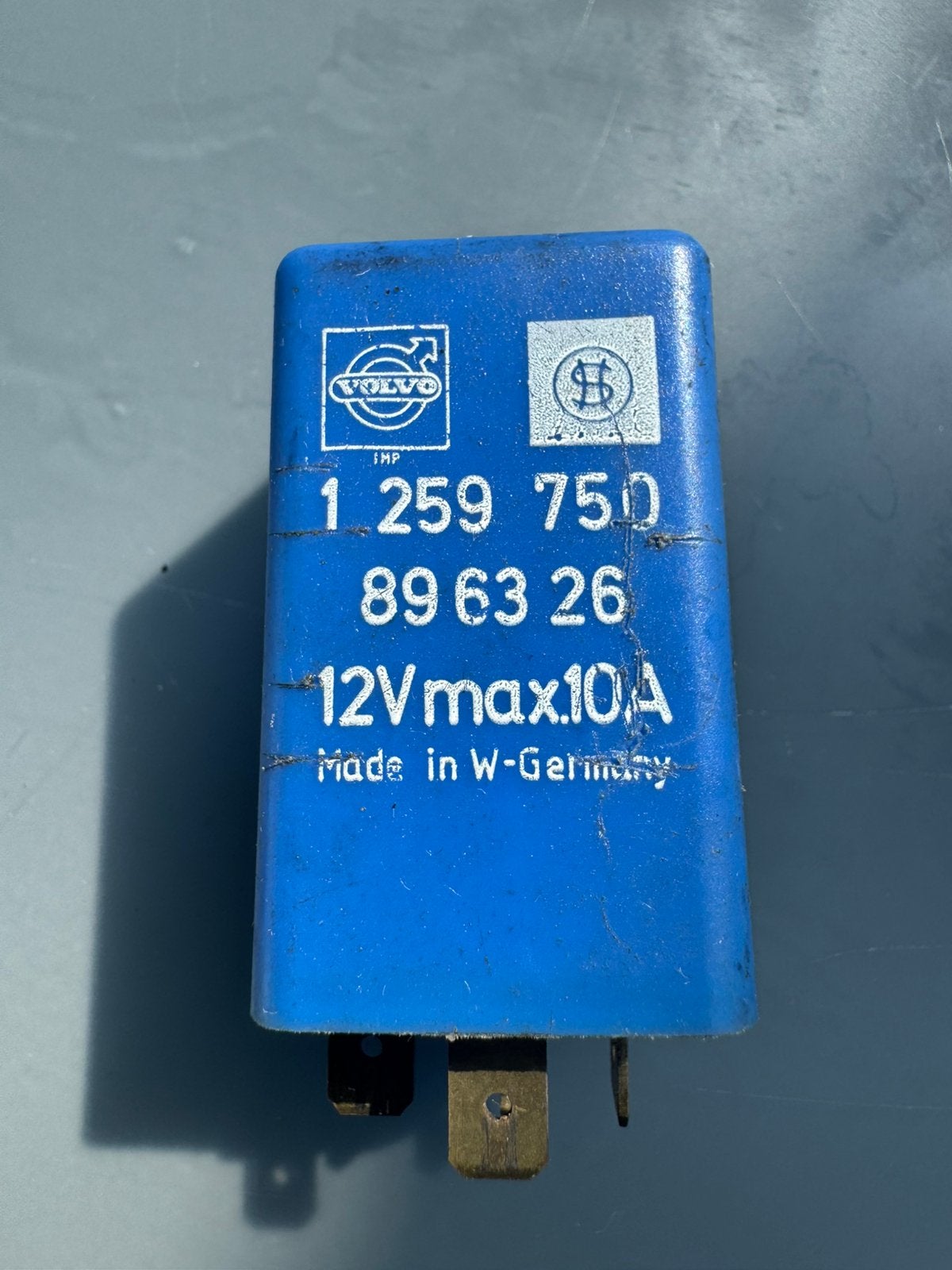 Volvo Overdrive Relais M46 (Blauw/Zwart) – 1259750 / 896326, Ophalen of Verzenden, Nieuw, Volvo