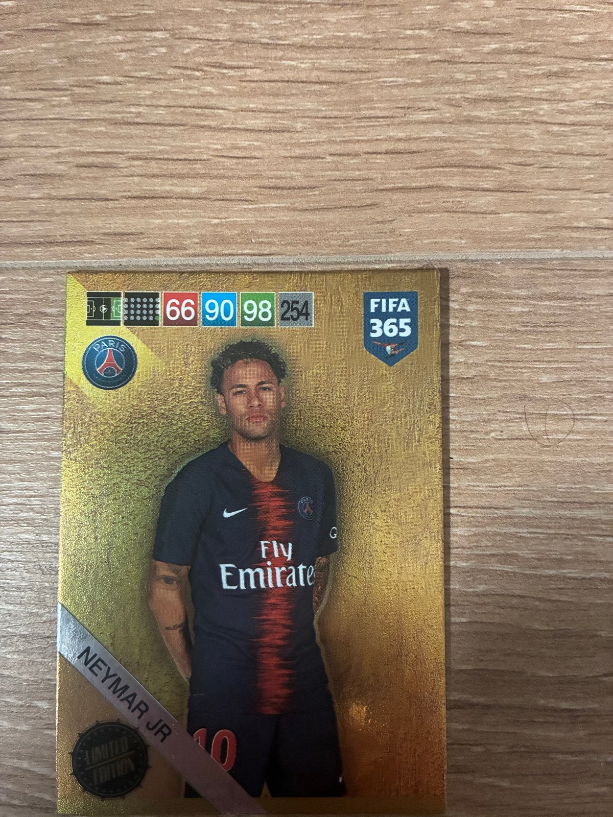 Neymar Jr. Limited Edition Adrenalyn XL 2019 kaart, Verzenden, Nieuw, Buitenlandse clubs, Spelerskaart