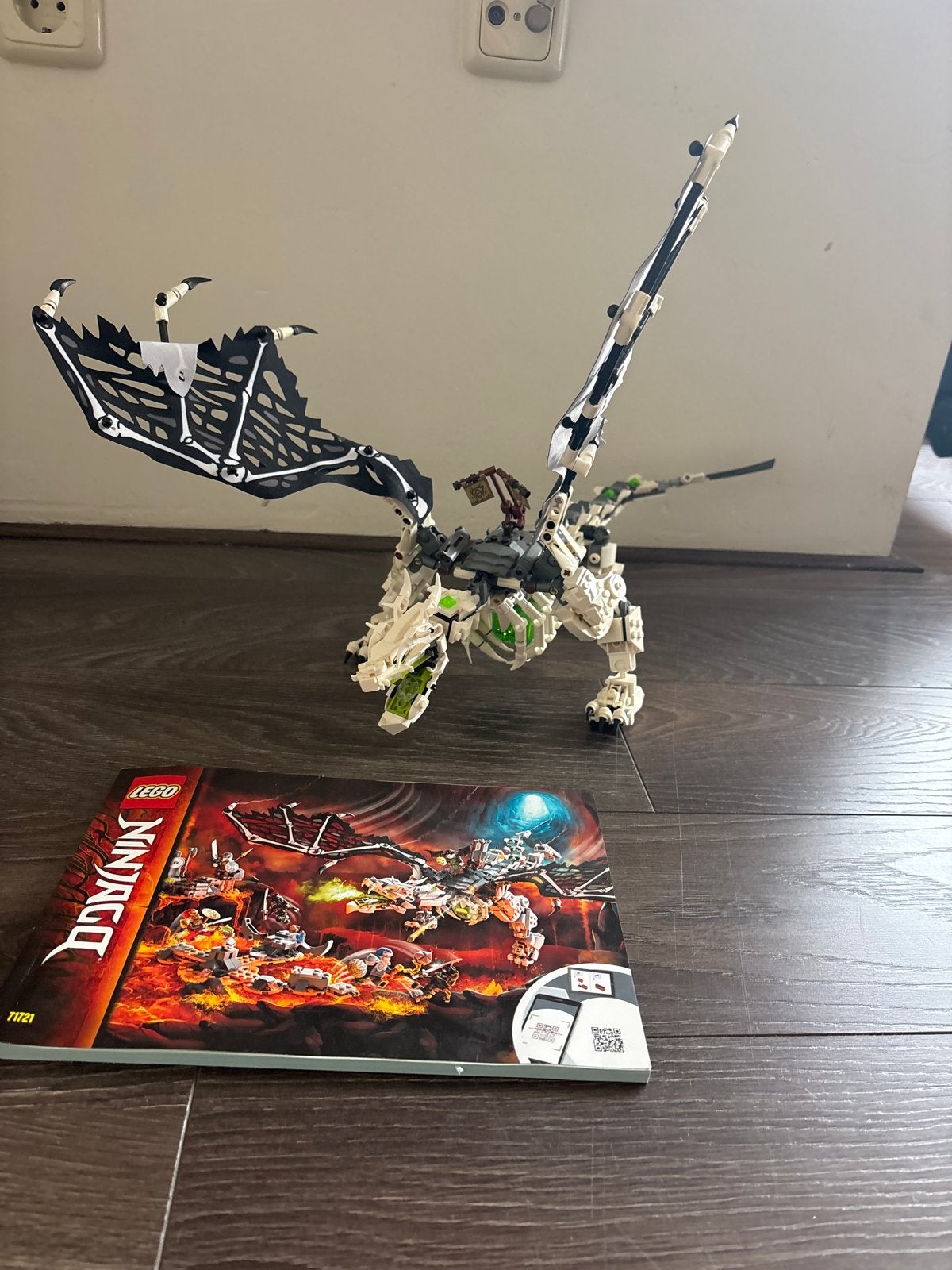 Lego Ninjago 71721 Skull Sorcerer's Draak, Gebruikt, Lego, Ophalen of Verzenden, Ninjago