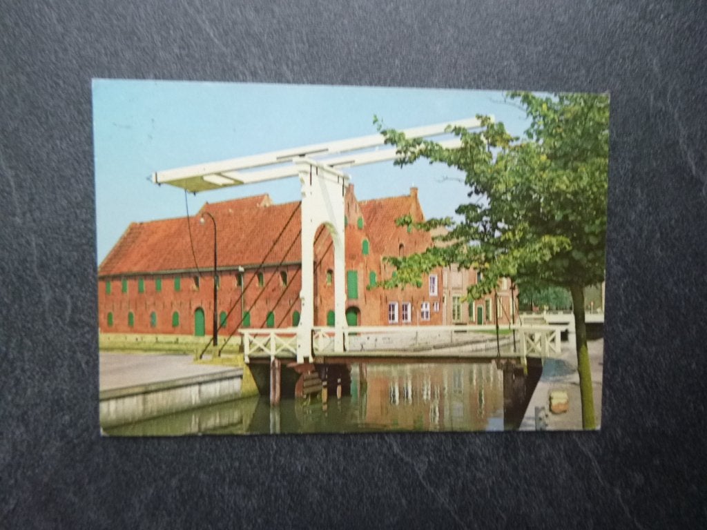 Franeker, Vliet met Vlietserbrug 1971, Verzenden, 1980 tot heden, Gelopen, Friesland
