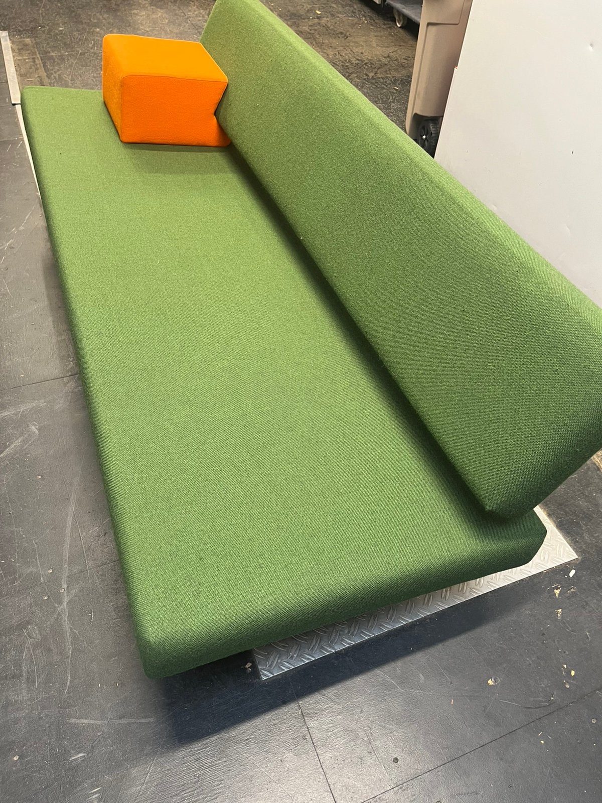 Martin visser vintage design jaren 60 slaapbank 1 pers groen