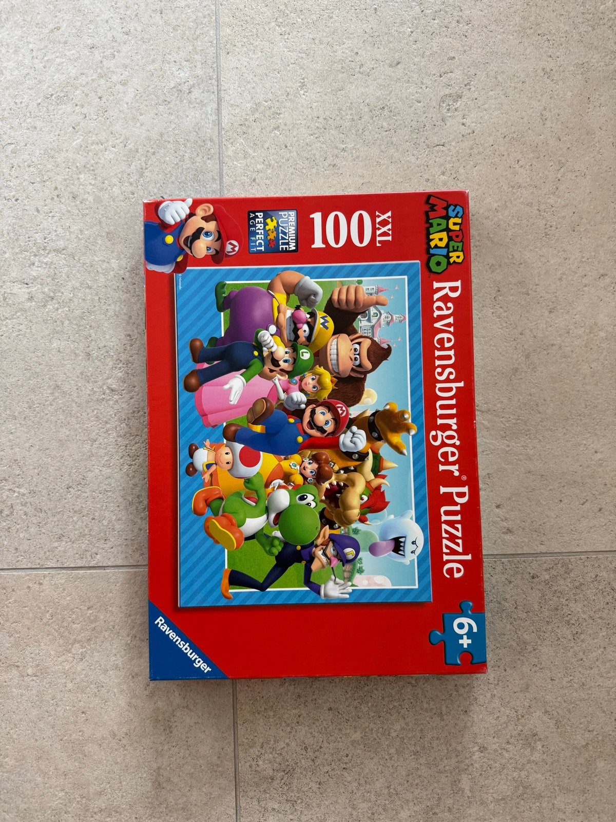 Nieuwe Super Mario Ravensburger legpuzzel 100 XXL stukjes, Ophalen, Minder dan 500 stukjes, Nieuw, Legpuzzel