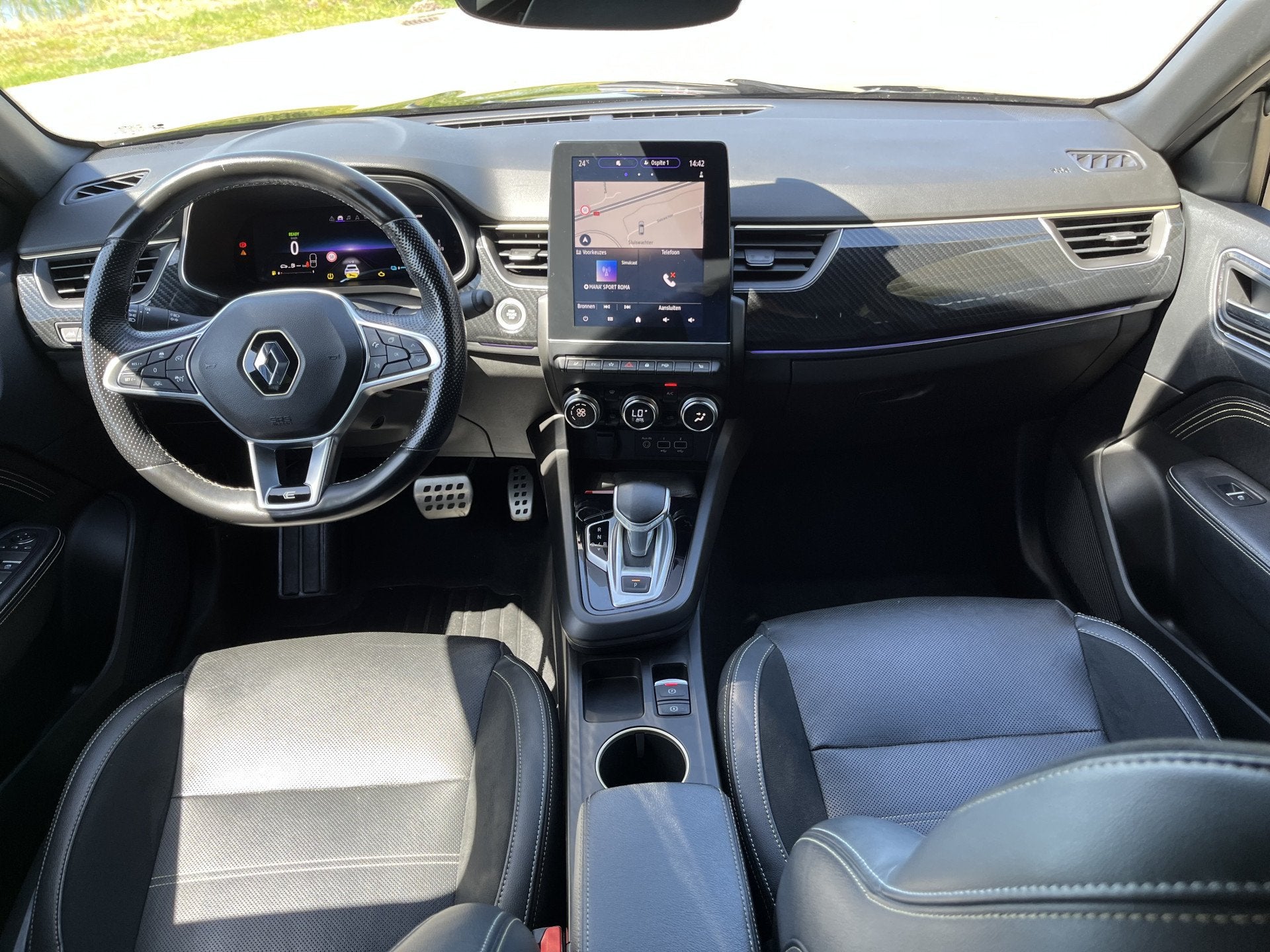 Renault Arkana 1.6 E-Tech hybrid 145PK R.S. Line E-Tech engi, Auto's, Gebruikt, 4 cilinders, Overige brandstoffen, Zwart