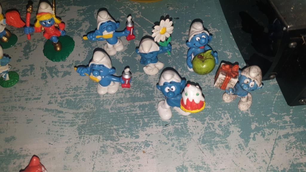 Schleich Smurfen en Gargamel figuren, Verzamelen, Ophalen of Verzenden, Gebruikt, Verschillende Smurfen, Poppetje, Figuurtje of Knuffel