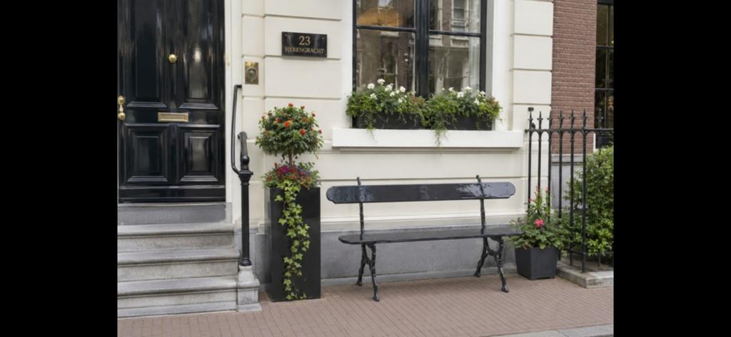 Gietijzeren tuinbank, Zeeuws zwart, Tuin en Terras, Ophalen, Hout