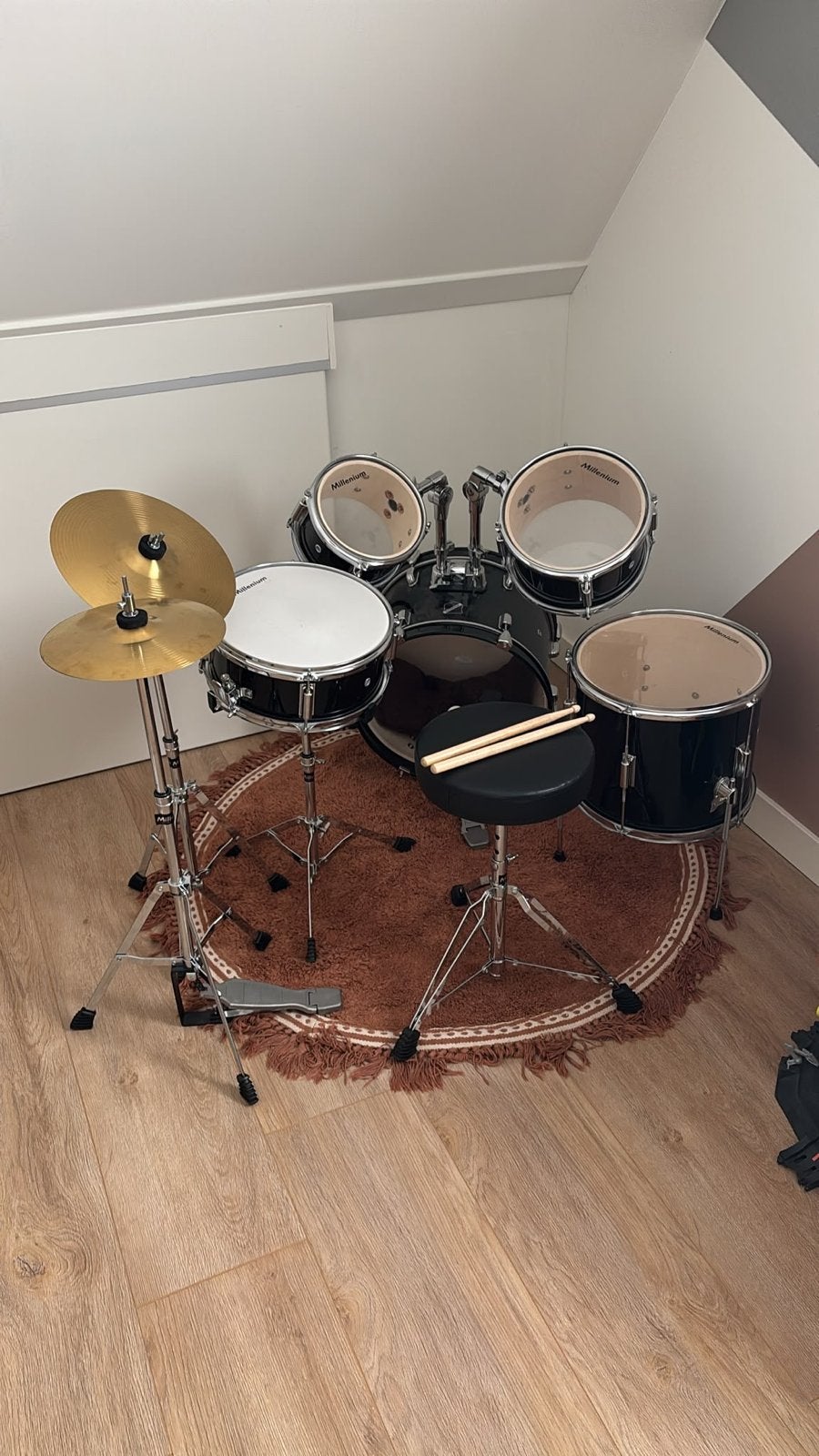 Millenium kinder drumstel - Compleet en klaar om te rocken!, Ophalen, Zo goed als nieuw, Overige merken