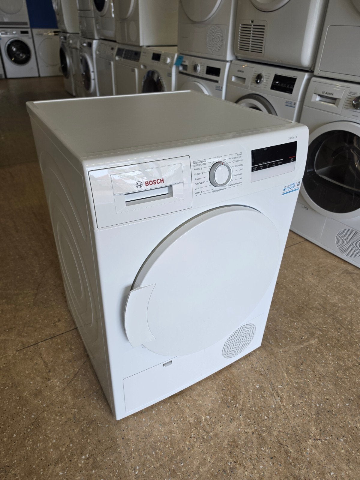 Bosch Serie 4 warmtepompdroger | 8 kilo | A++ | Garantie ✅️, Bosch, Jirnsum, Anti-kreukfase, Overige typen