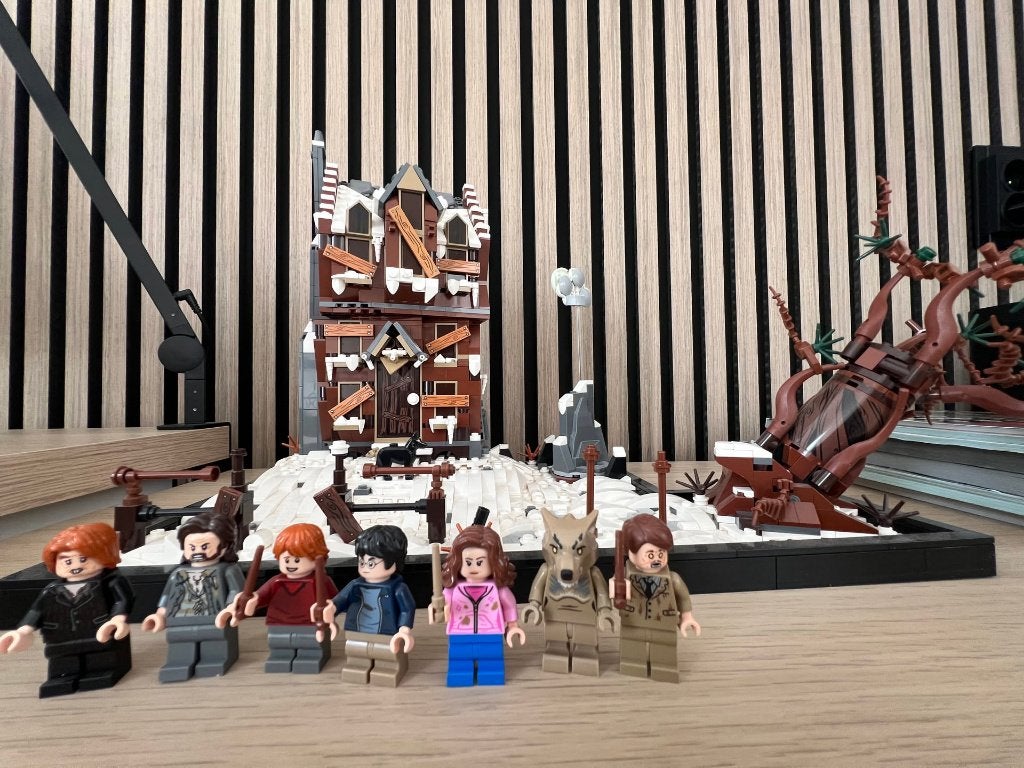 LEGO 76407 Het Krijsende Krot & De Beukwilg (custom diorama), Compleet, Gebruikt, Verzenden, Lego