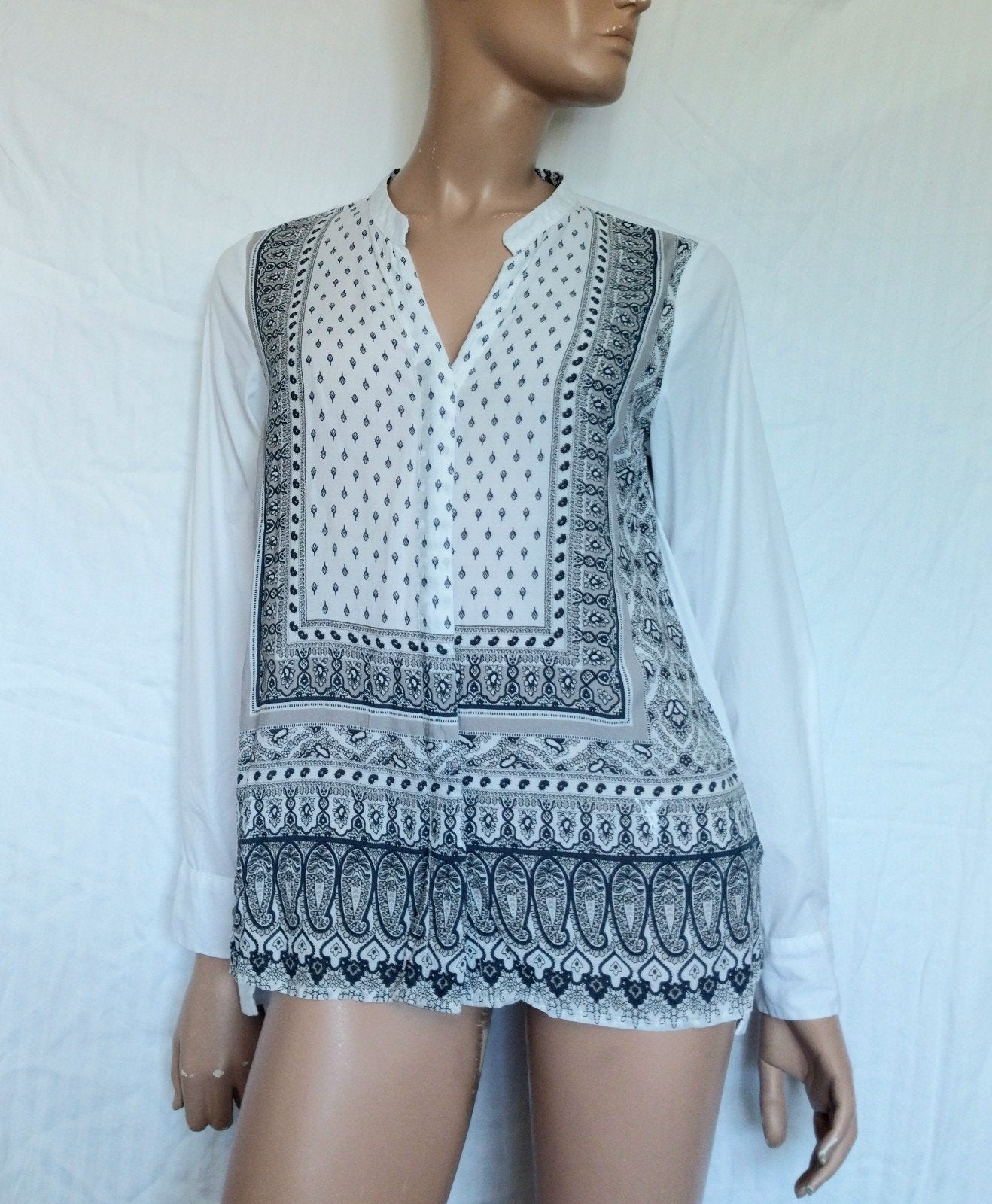EMILY VAN DEN BERGH Blouse,  Maat 40, Ophalen of Verzenden, Zo goed als nieuw, Maat 38/40 (M), Wit