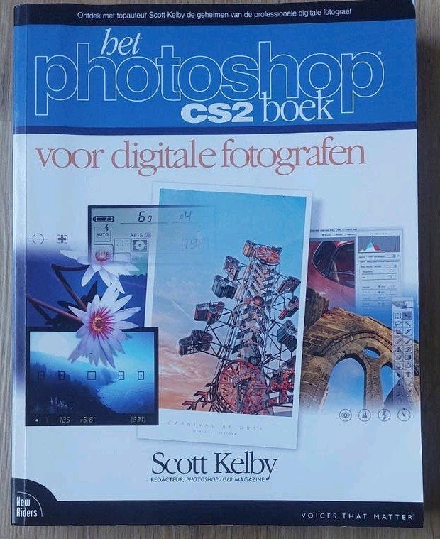 Het Photoshop CS2 Boek voor Digitale Fotografen, Ophalen of Verzenden, Zo goed als nieuw, Fotografie algemeen, Scott Kelby