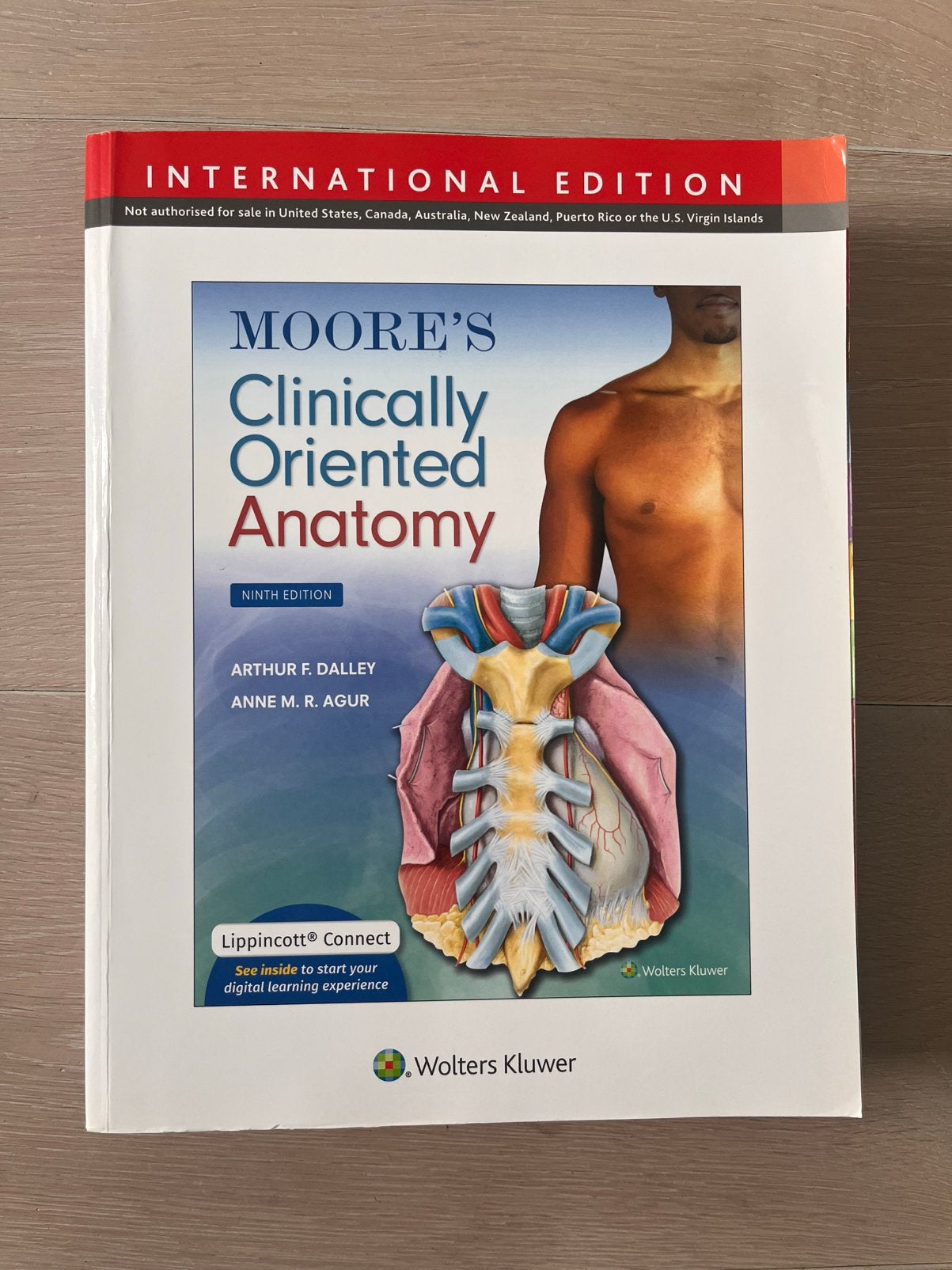 Moore’s Clinically Oriented Anatomy 9e editie, Boeken, Ophalen of Verzenden, Arthur F. Dalley, Anne M. R. Agur, Beta, WO