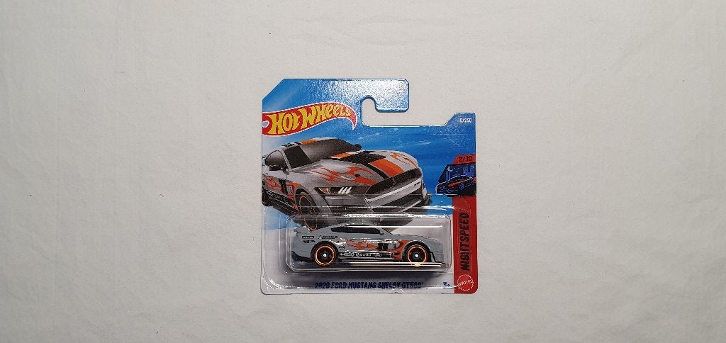 Hot Wheels 2020 Ford Mustang Shelby GT500 grijs, Ophalen of Verzenden, Nieuw, Auto