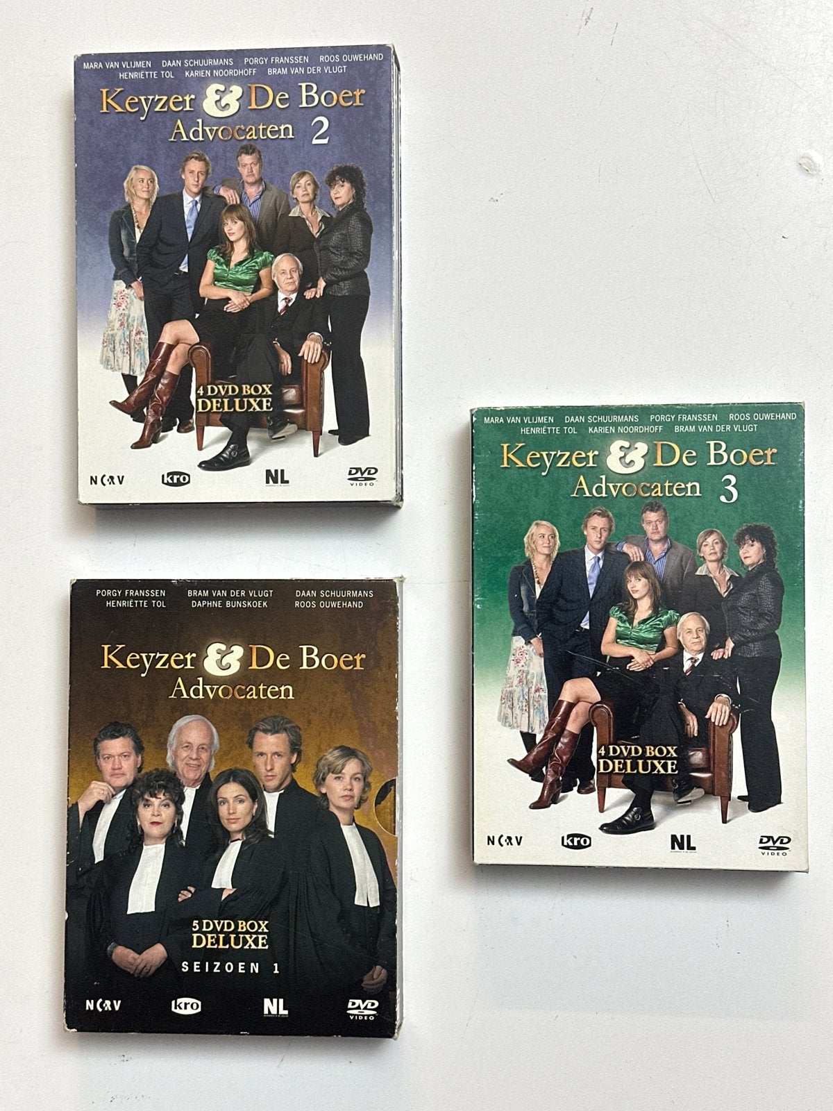 Diverse DVD Boxsets: Keyzer & De Boer, Maigret, Hornblower, Cd's en Dvd's, Ophalen, Gebruikt, Seizoen 1, Nederlands