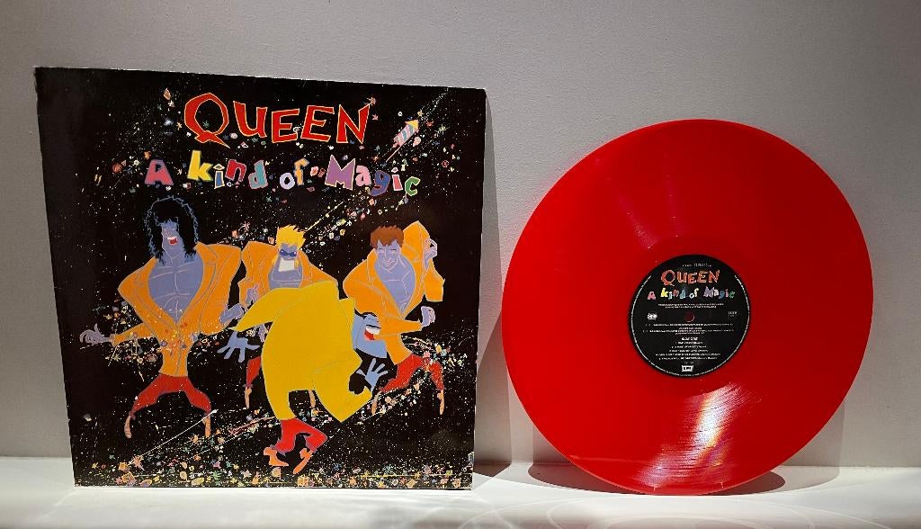 Queen RODE A Kind Of Magic LP - Frankrijk, Cd's en Dvd's, Vinyl | Rock, Ophalen of Verzenden, Gebruikt, 12 inch, Poprock
