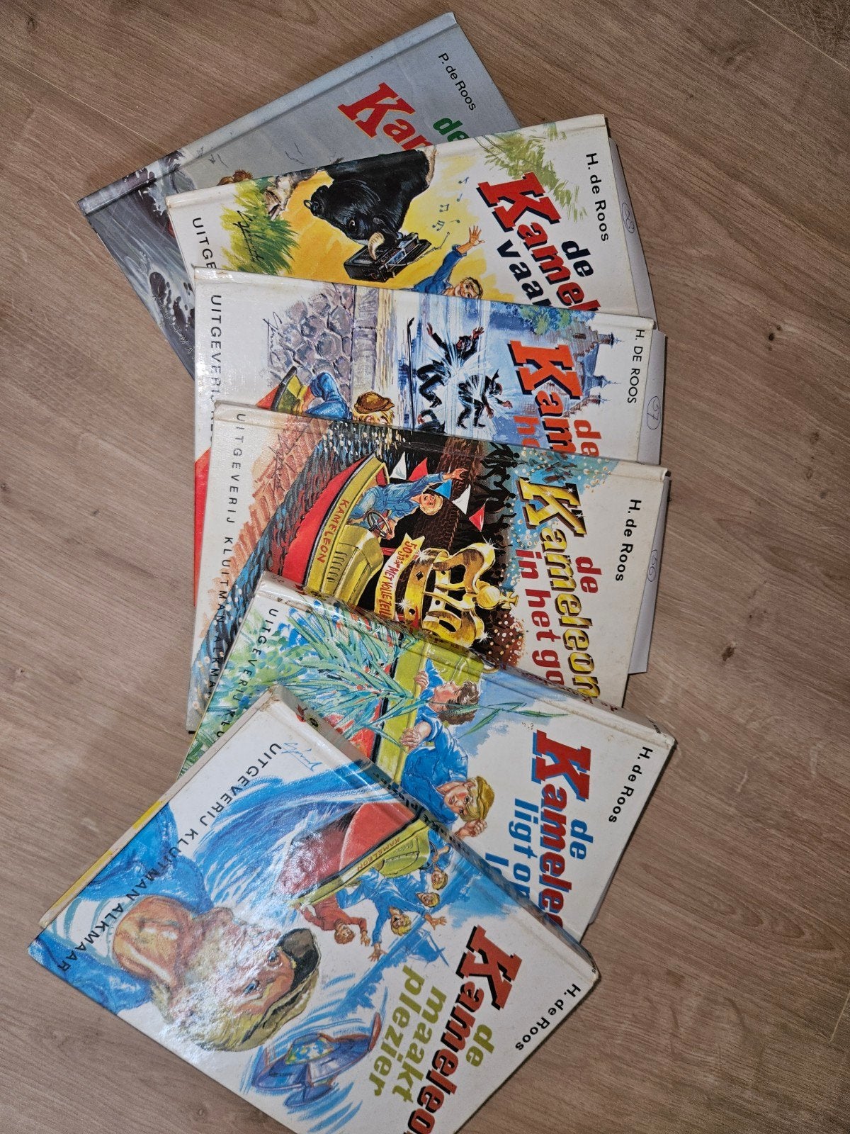 Grote serie Schippers van de Kameleon boeken ( vanaf 1949), Boeken, Ophalen, Gelezen