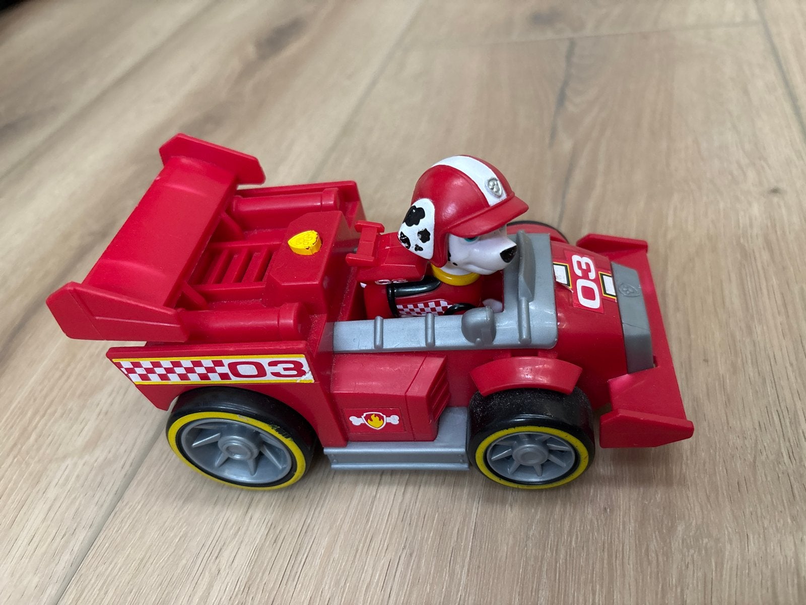 Paw Patrol Marshall Voertuig met losse Marshall, Ophalen of Verzenden, Gebruikt