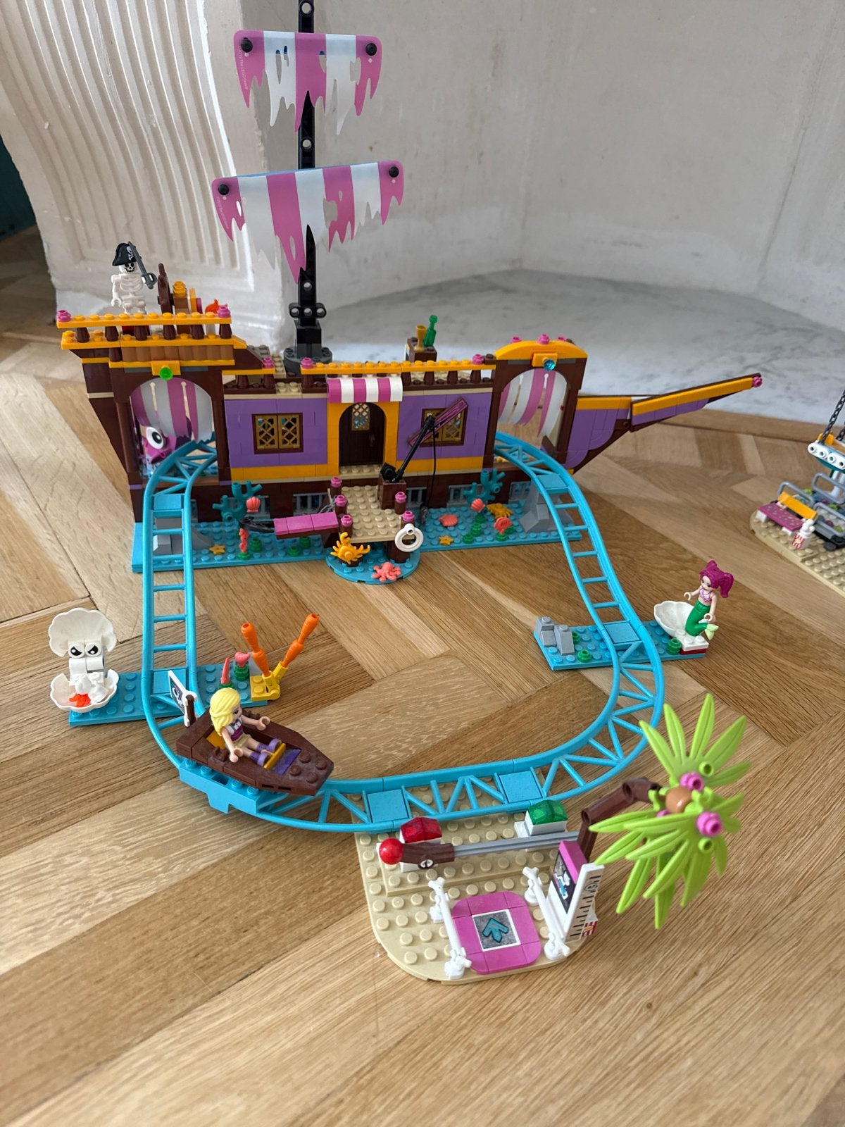 Lego Friends 41375 Pretpark Pier zo goed als compleet, Ophalen of Verzenden, Zo goed als nieuw