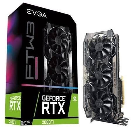 EVGA GeForce RTX 2080 Ti FTW3 Gaming Videokaart, Computers en Software, PCI-Express 3, GDDR6, Ophalen of Verzenden, Zo goed als nieuw
