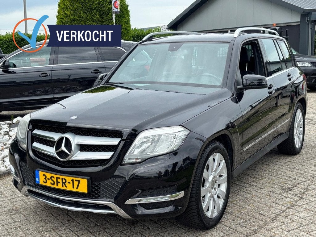 Mercedes-Benz GLK-Klasse GLK200 CDI 2013 Zwart Facelift Auto, Auto's, Mercedes-Benz, Automaat, Euro 5, Gebruikt, Zwart