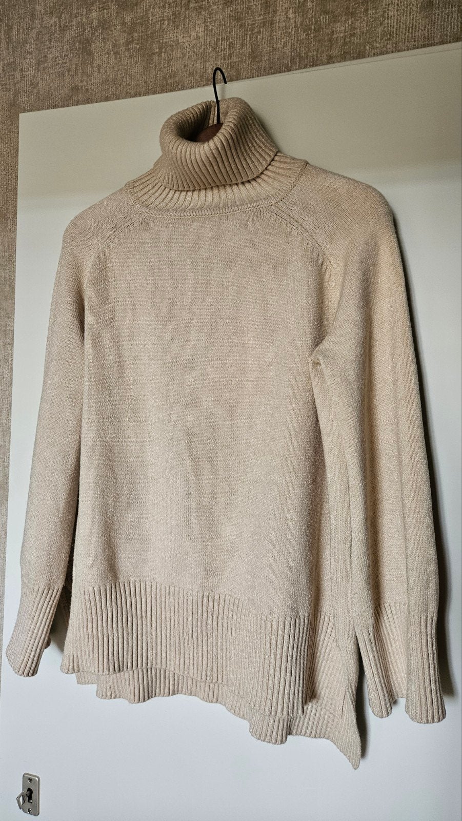 prachtige zandkleurige wintertrui van Chicas! mt 3 ( 42/44), Kleding | Dames, Beige, Maat 42/44 (L), Ophalen of Verzenden, Zo goed als nieuw