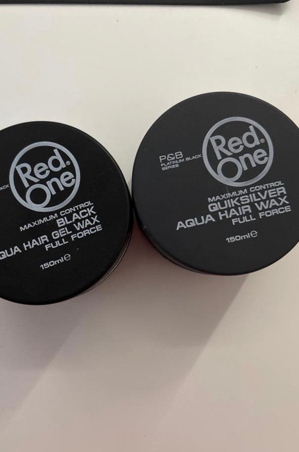 Red One Aqua Hair Wax & Gel Wax - 150ml, Ophalen, Nieuw, Gel, Wax, Haarlak of Mousse