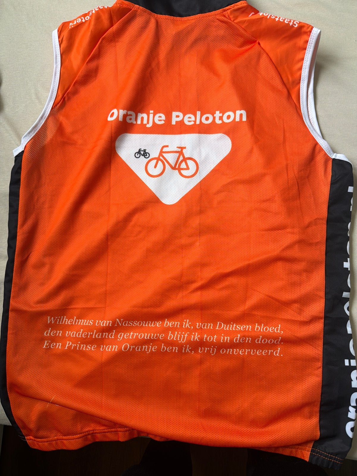 Oranje Peloton Fietsvest - Maat L - Nieuw, Heren, Nieuw, Ophalen of Verzenden, L