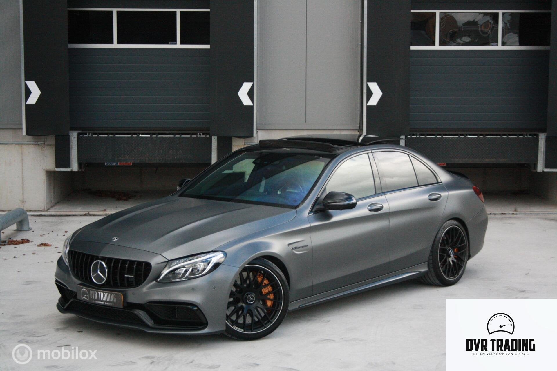 Mercedes-Benz C-Klasse C63 S AMG 2018 Schaal 510PK Mat C63s!, Auto's, Mercedes-Benz, Automaat, Achterwielaandrijving, 510 pk, Leder