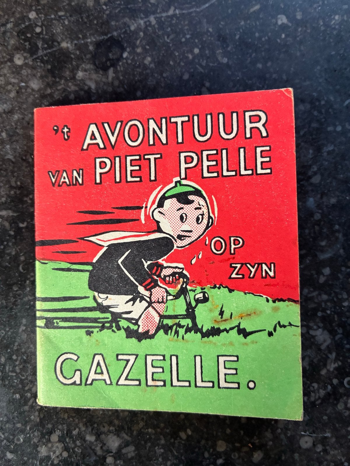 Het Avontuur van Piet Pelle op zijn Gazelle - Vintage Boekje, Boeken, Ophalen of Verzenden, Gelezen, Fictie algemeen