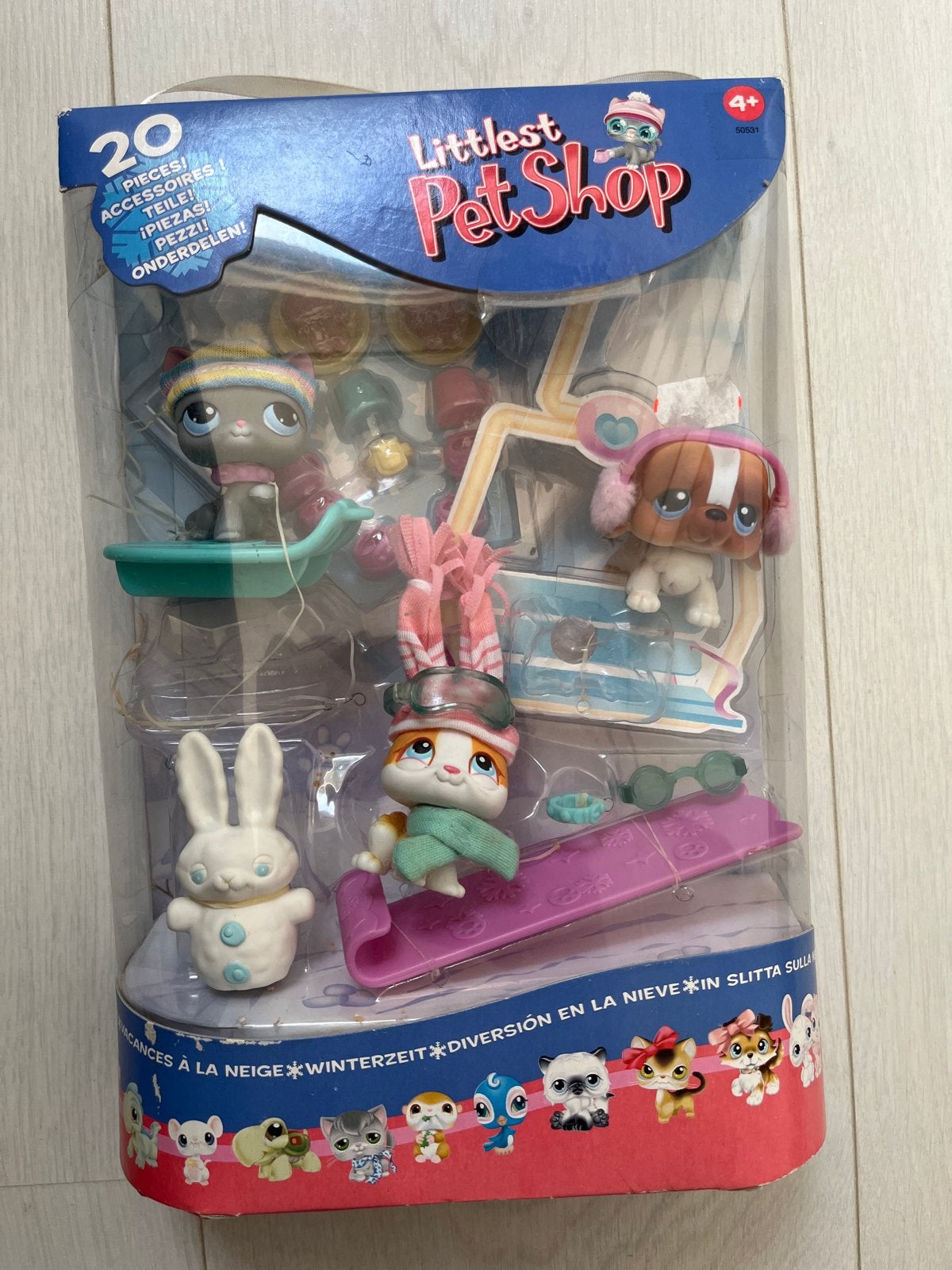 Littlest Pet Shop Wintertijd Speelset - Nieuw in doos, Ophalen of Verzenden, Nieuw, Jongen of Meisje